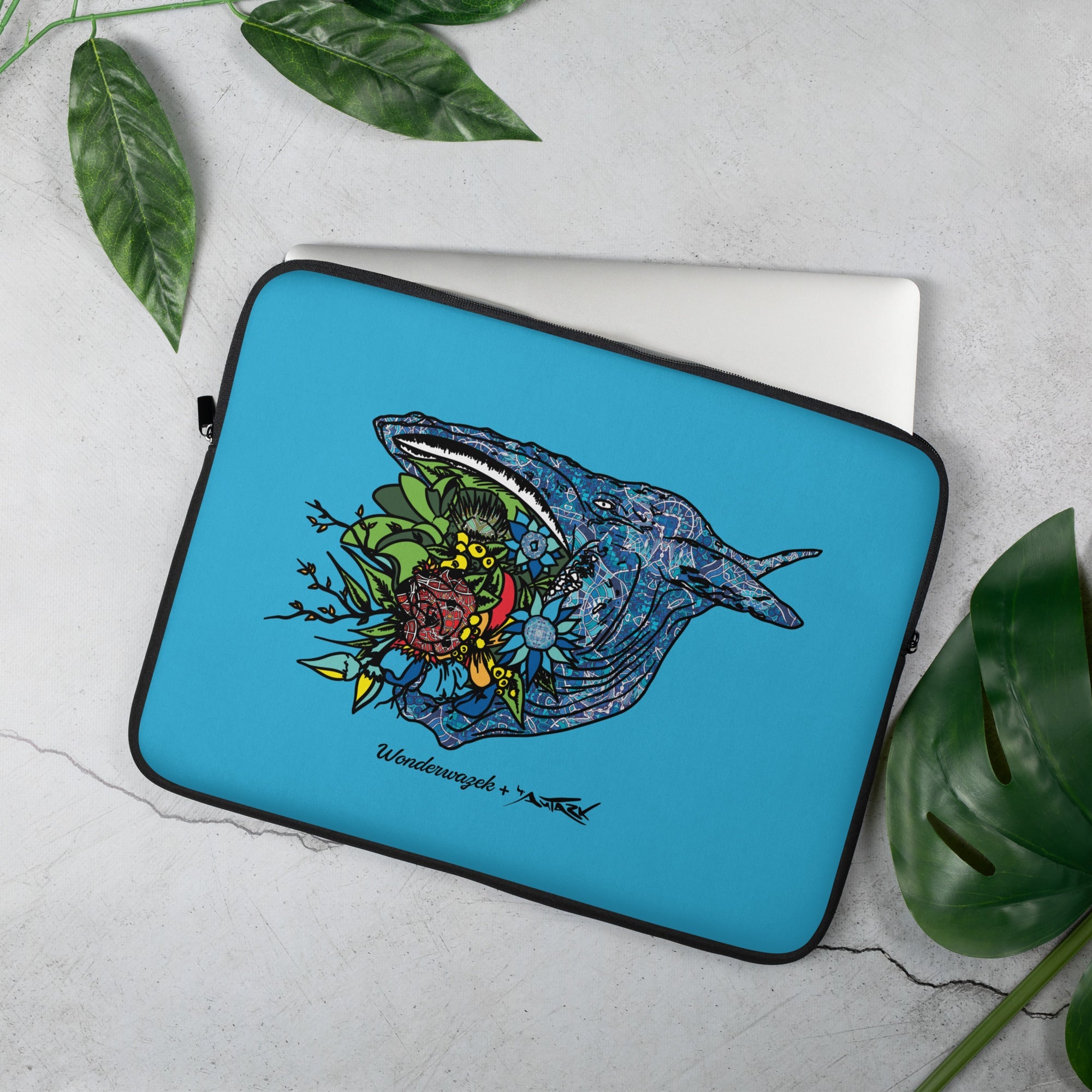 Laptoptasche • Edition Tierschutz – Blumenwal - Wonderwazek