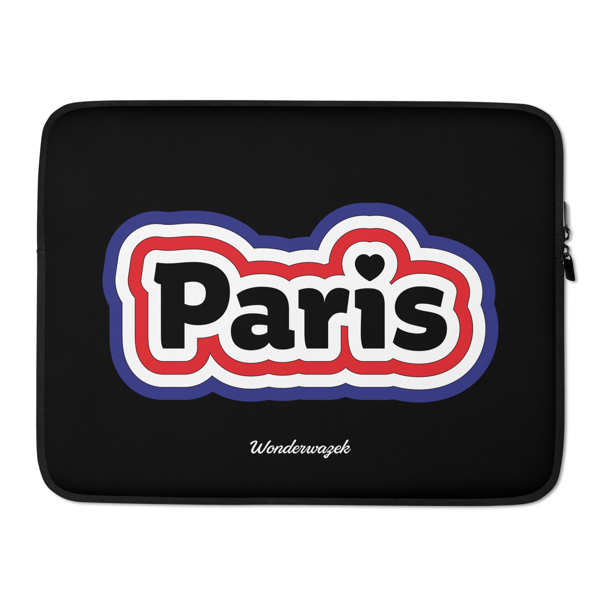 Laptoptasche • Paris – blau, rot, weiß - Wonderwazek