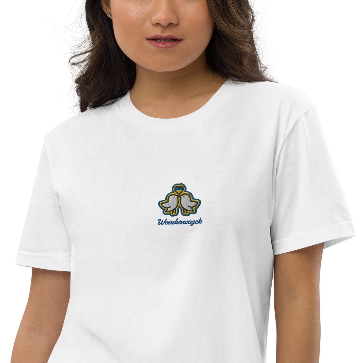 Edition Friedenswazek 🇺🇦 T-Shirt-Kleid aus Bio-Baumwolle | Wonderwazek