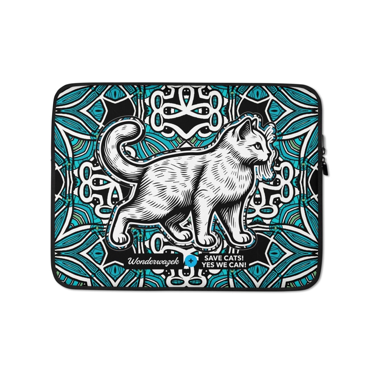 Laptoptasche • Edition Tierschutz – blau - Wonderwazek