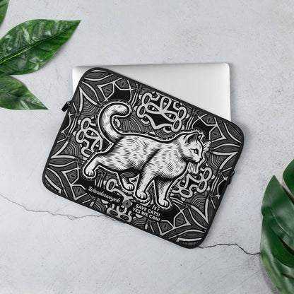 Laptoptasche • Edition Tierschutz – grau - Wonderwazek