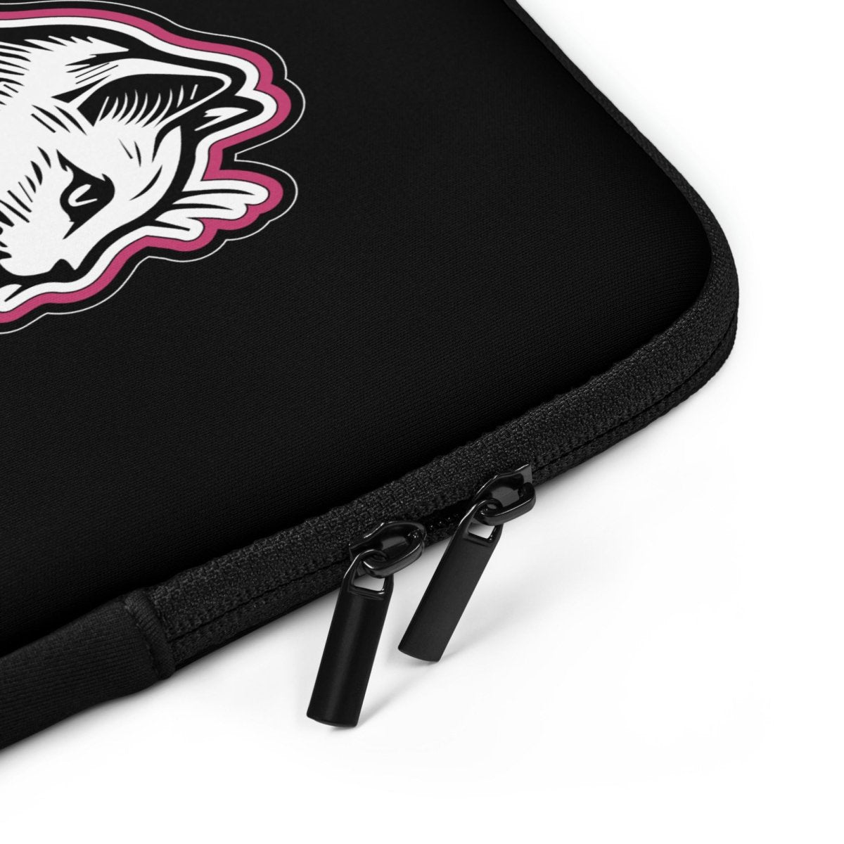Laptoptasche • Edition Tierschutz – pink, schwarz - Wonderwazek