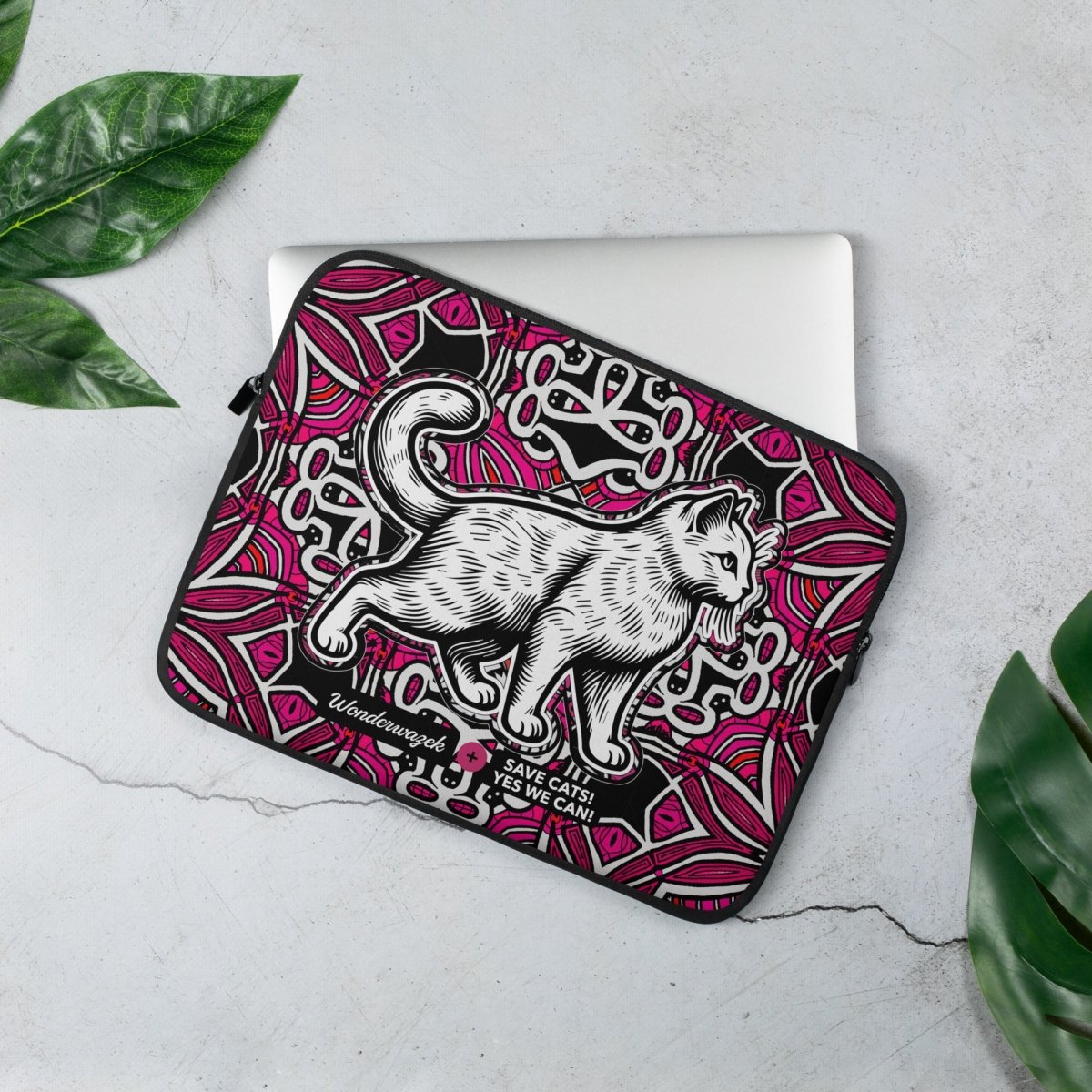 Laptoptasche • Edition Tierschutz – pink - Wonderwazek