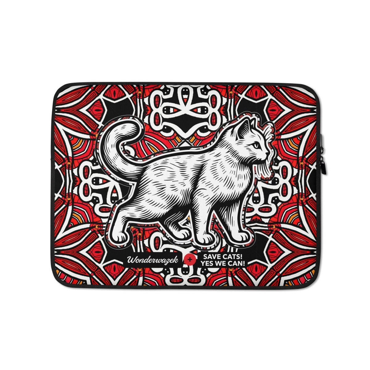 Laptoptasche • Edition Tierschutz – rot - Wonderwazek