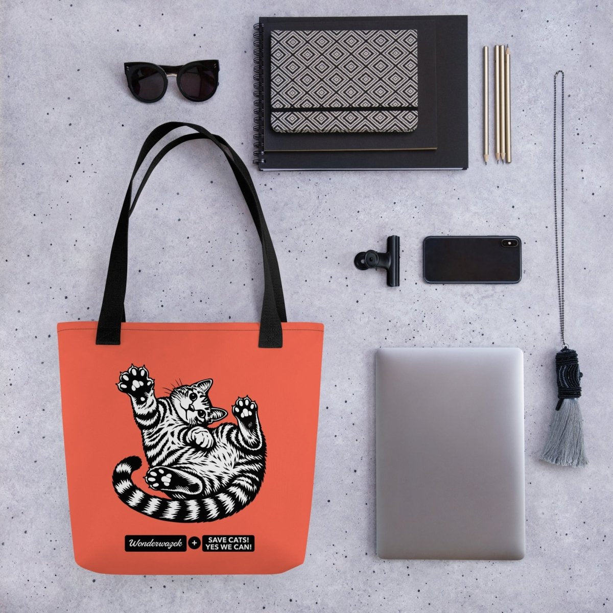 NEU❣️ • Einkaufstasche • Edition Tierschutz – Koralle - Wonderwazek