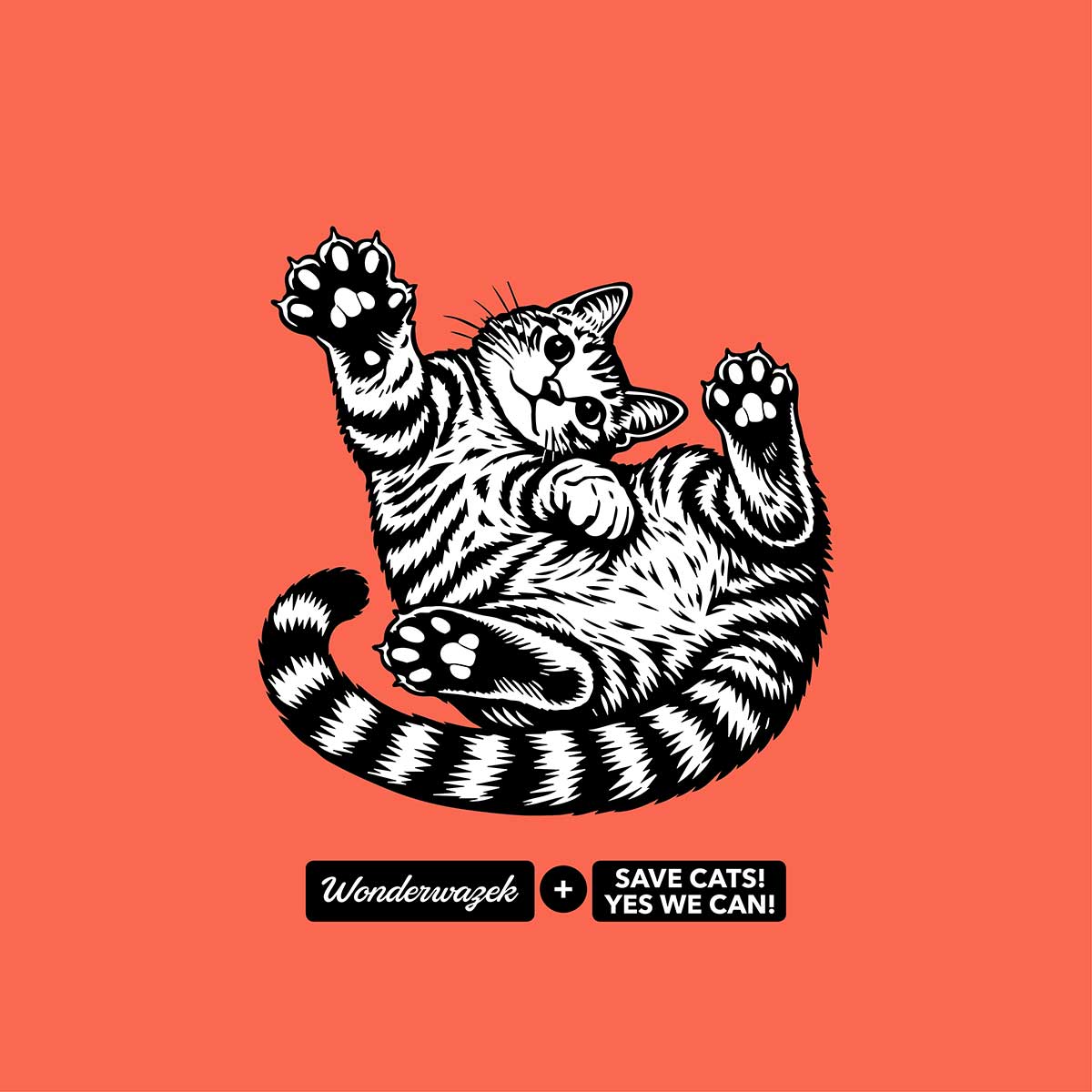 NEU❣️ • Einkaufstasche • Edition Tierschutz – Koralle - Wonderwazek