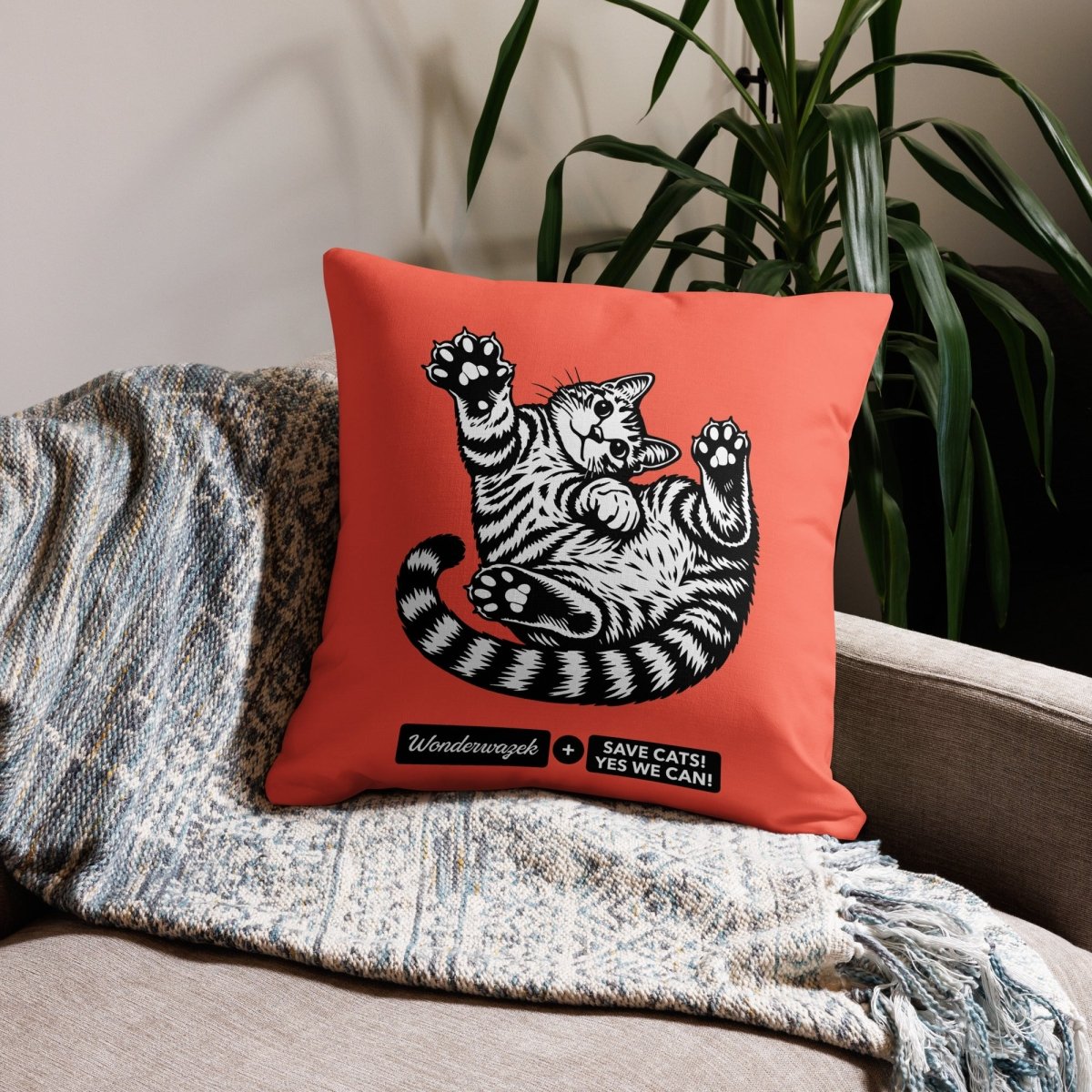 NEU❣️ • Kissen • Edition Tierschutz – Koralle - Wonderwazek