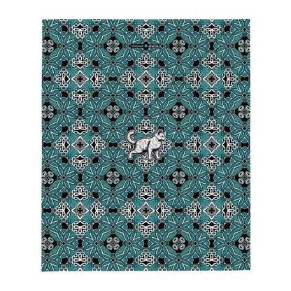 NEU • Kuscheldecke • Edition Tierschutz – blau - Wonderwazek