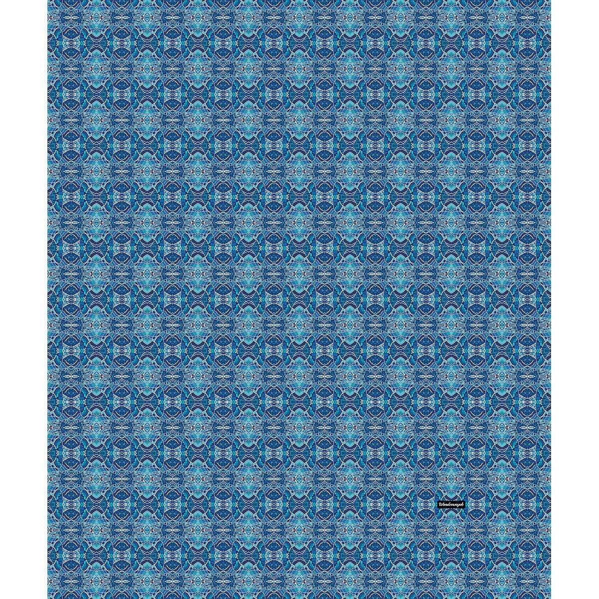 Decke • Wassergeister – Variation 1, blau, weiß - Wonderwazek