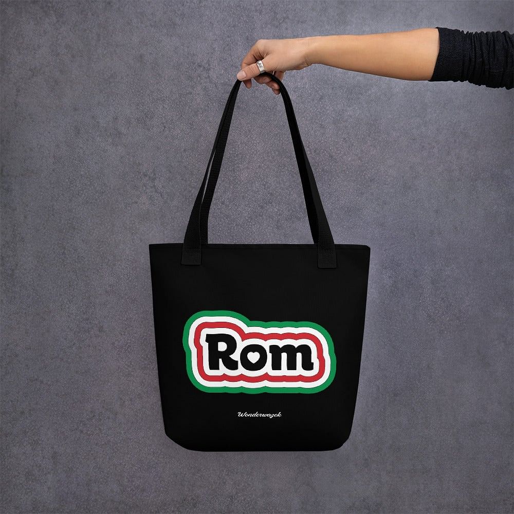 Einkaufstasche • Rom – grün, rot, weiß - Wonderwazek