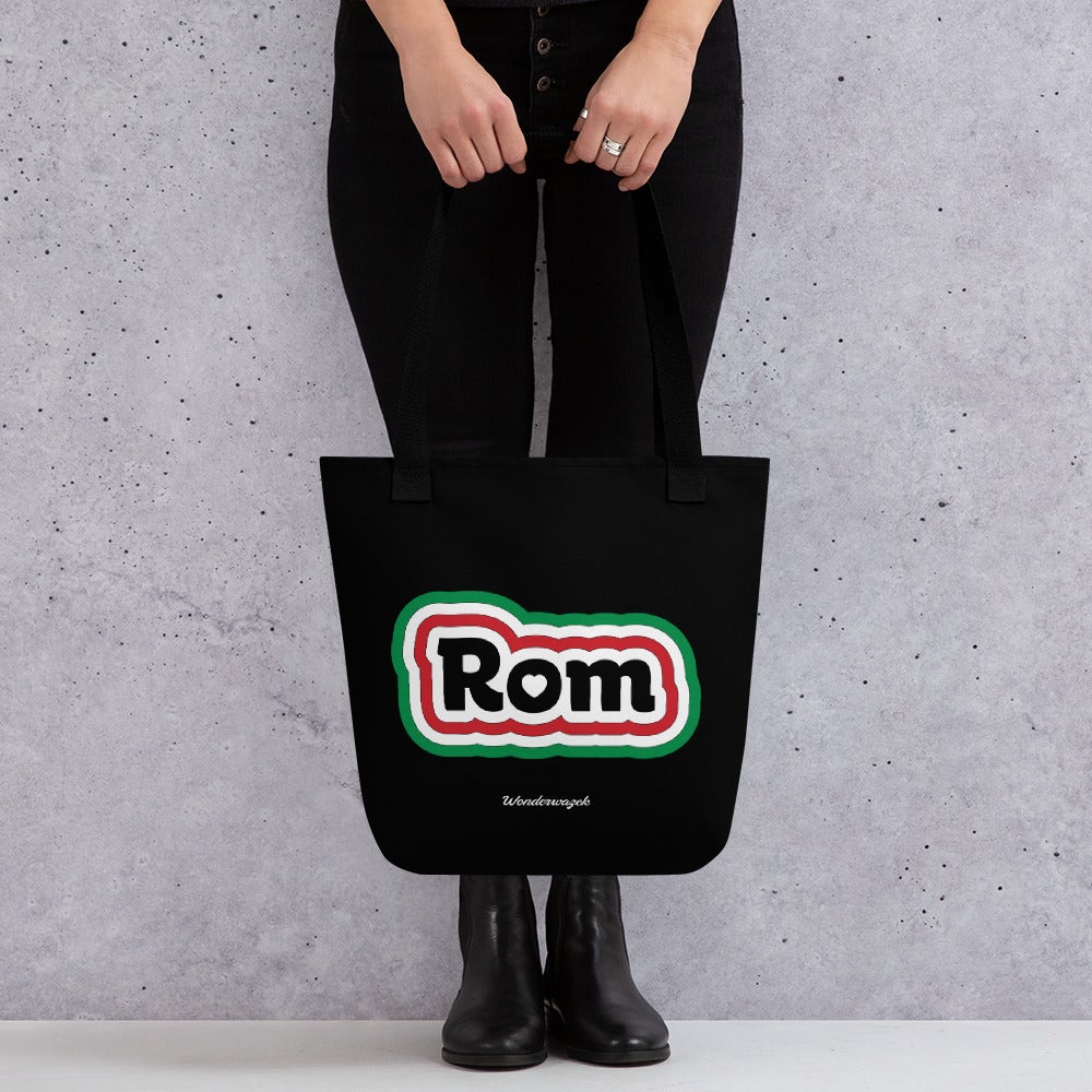 Einkaufstasche • Rom – grün, rot, weiß - Wonderwazek