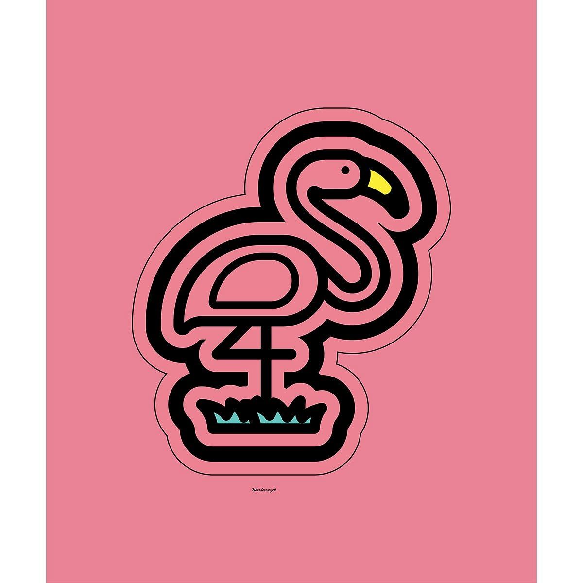 Decke • Flamingo – rosa - Wonderwazek