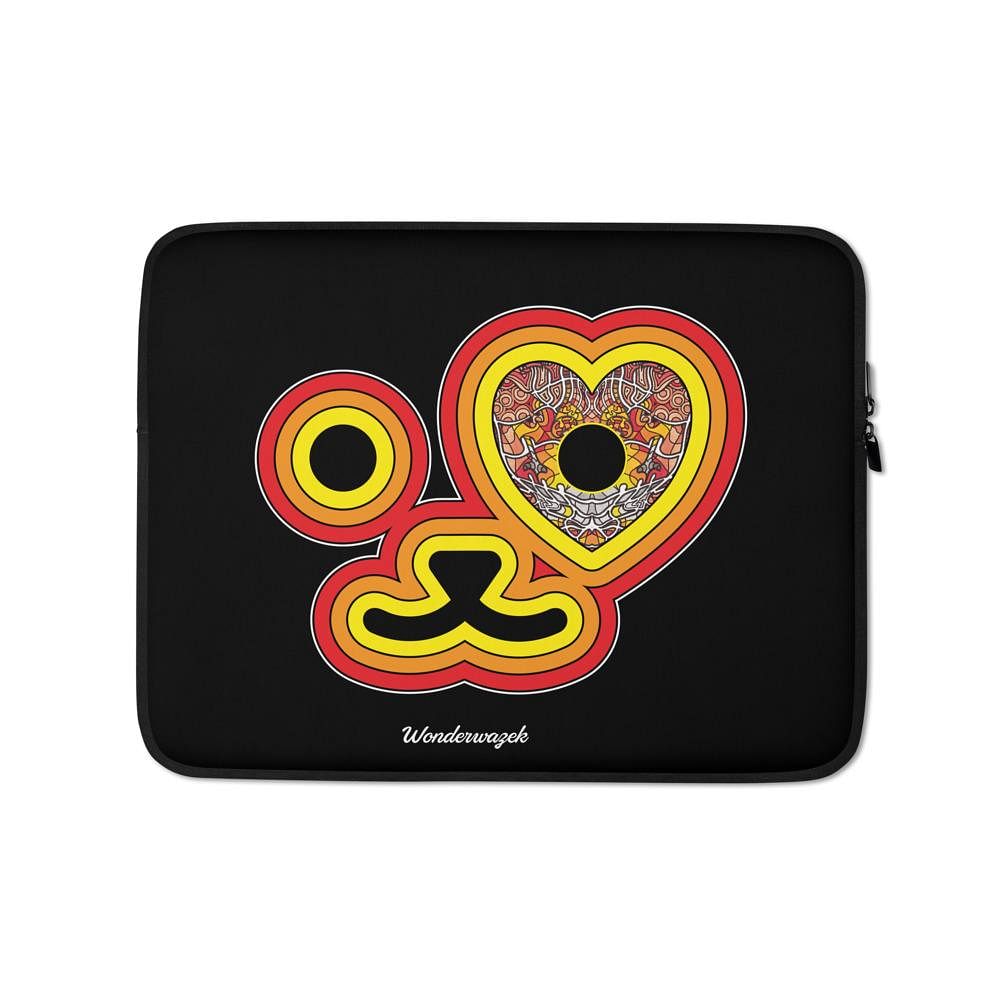 Laptoptasche • Edition Tierschutz – orange, schwarz - Wonderwazek