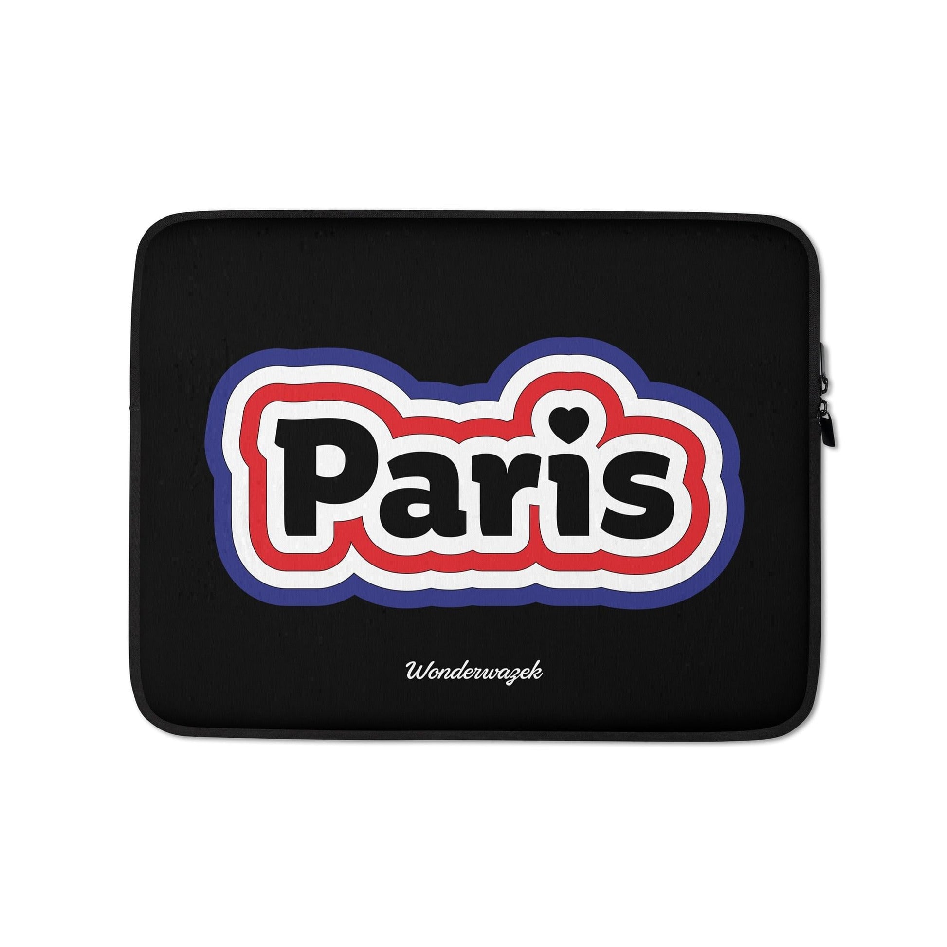 Laptoptasche • Paris – blau, rot, weiß - Wonderwazek