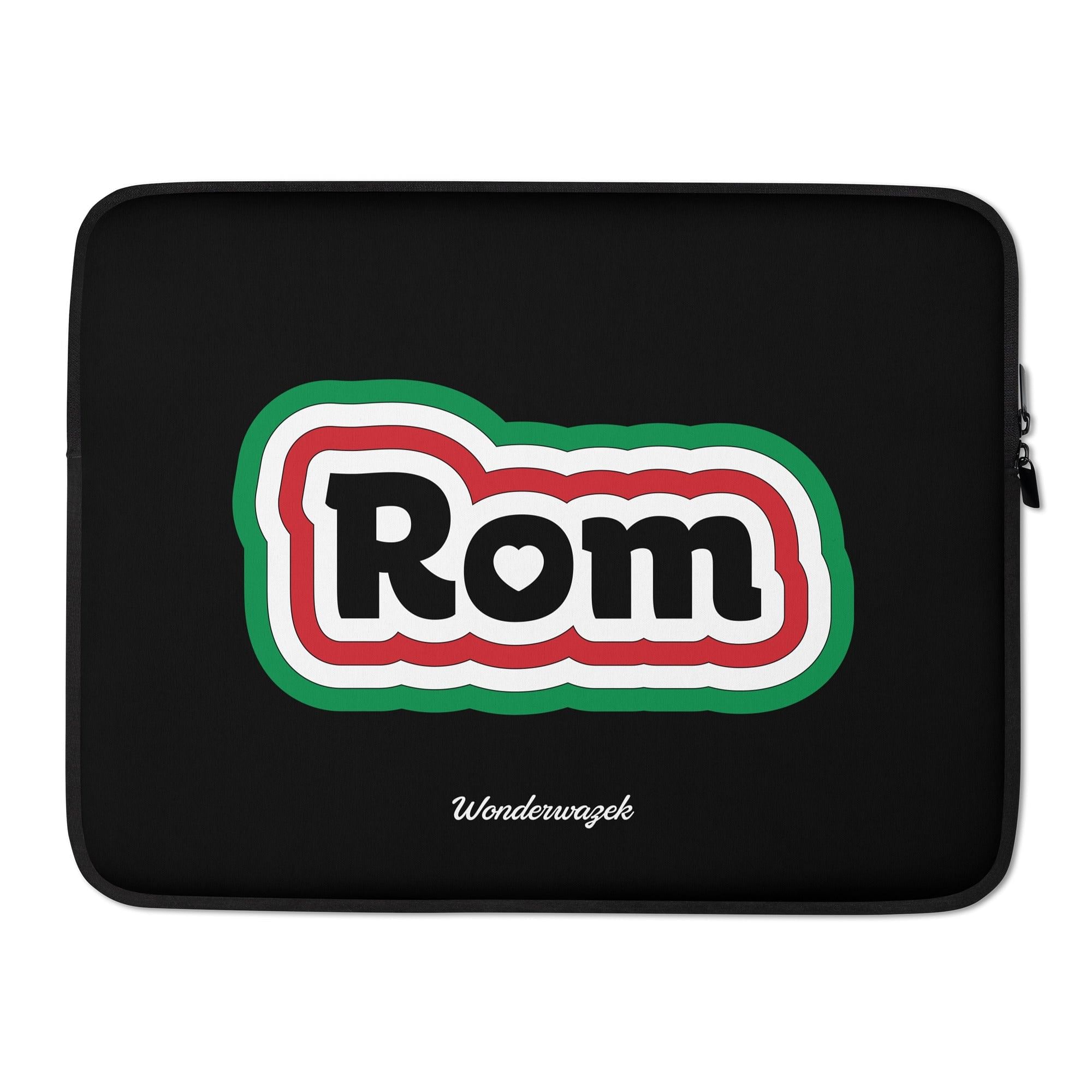 Laptoptasche • Rom – grün, rot, weiß - Wonderwazek