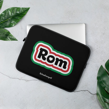 Laptoptasche • Rom – grün, rot, weiß - Wonderwazek