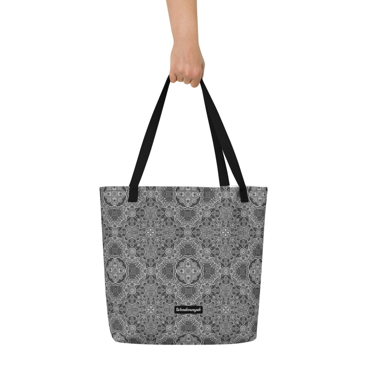 Strandtasche • Shades of Grey – Blankas Blumen - Wonderwazek