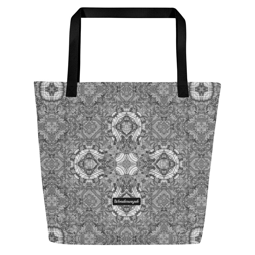 Strandtasche • Shades of Grey – Madeira - Wonderwazek