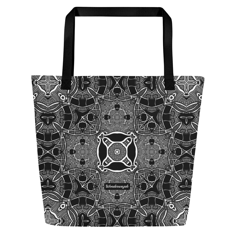 Strandtasche • Shades of Grey – Zirkus - Wonderwazek