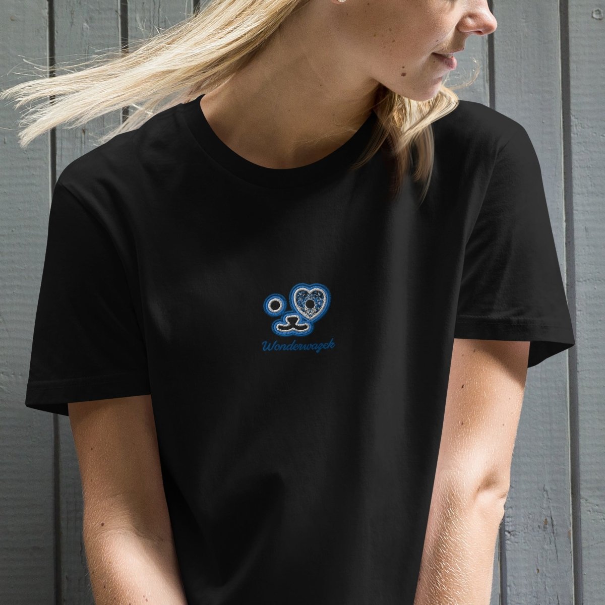 T-Shirt-Kleid • Edition Tierschutz – blau - Wonderwazek